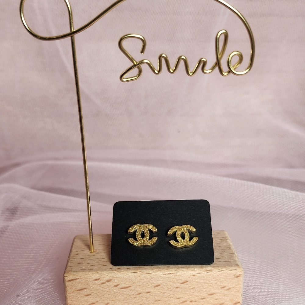 Little Glitter Studs